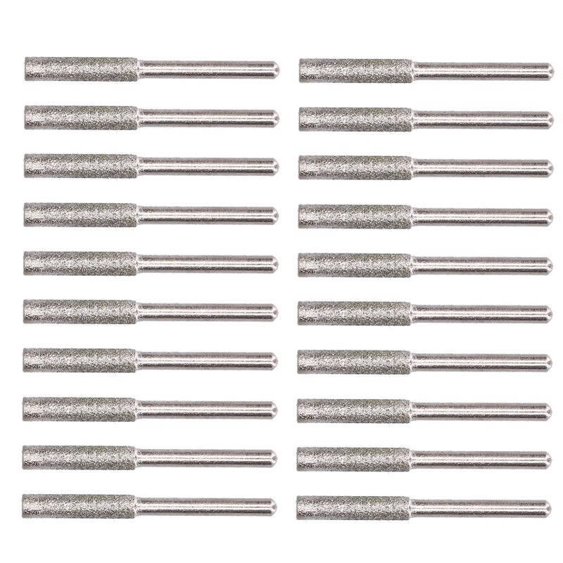 Rotating File Sharpening Tool Kit 4mm Steel Bits For Efficient Cutting And Woodworking Silver - Image 3