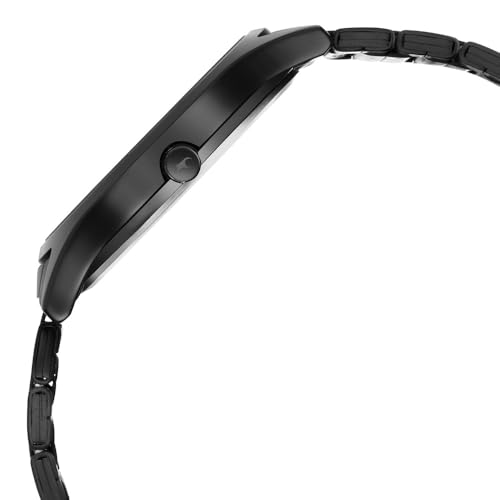 Fastrack Style Up Quartz Analog Black Dial Black Stainless Steel Strap Watch for Guys - NS3184NM02 - Image 2