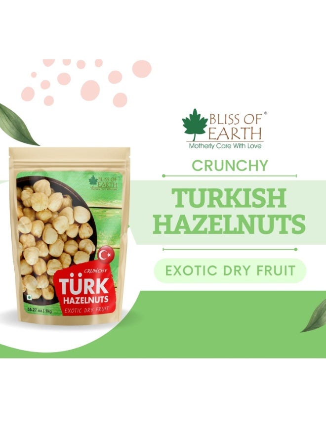 BLISS OF EARTH Turkish Hazelnuts Raw Dehulled 1kg - Image 3