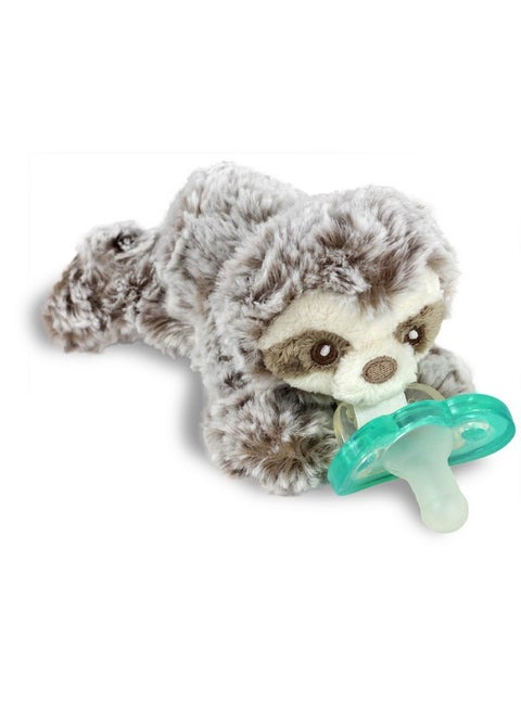 Razbuddy Jollypop Pacifier Holder Wremovable Baby Pacifier 0M+ Bpa Free (Sloth)