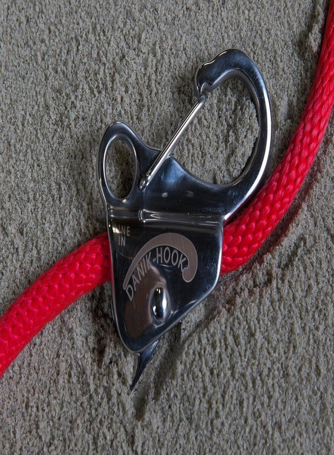 Danik Hook Stainless Steel (2 Pack)- Easy to Use, Knotless Anchor System- Holds 8,000 Pounds with Quick Release. - Image 5