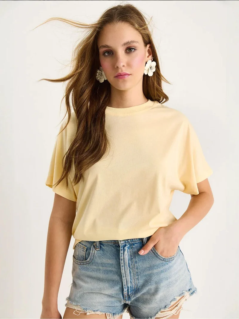 بيانكو لوتشي تيشيرت قطن بياقة دائرية من لوكسي