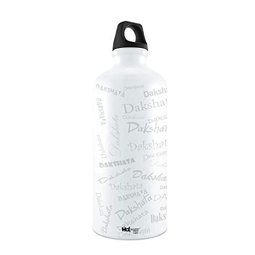Hot Muggs Me Graffiti Bottle - Dakshata Personalised Name Steel, 750ml, 1 Unit - Image 2