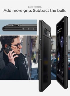 Spigen Thin Fit for Google Pixel 7a Case Cover (2023) - Black  - Image 5