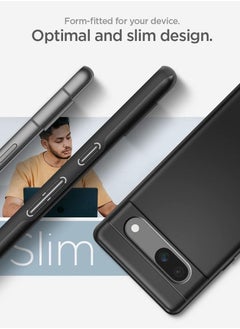 Spigen Thin Fit for Google Pixel 7a Case Cover (2023) - Black  - Image 4