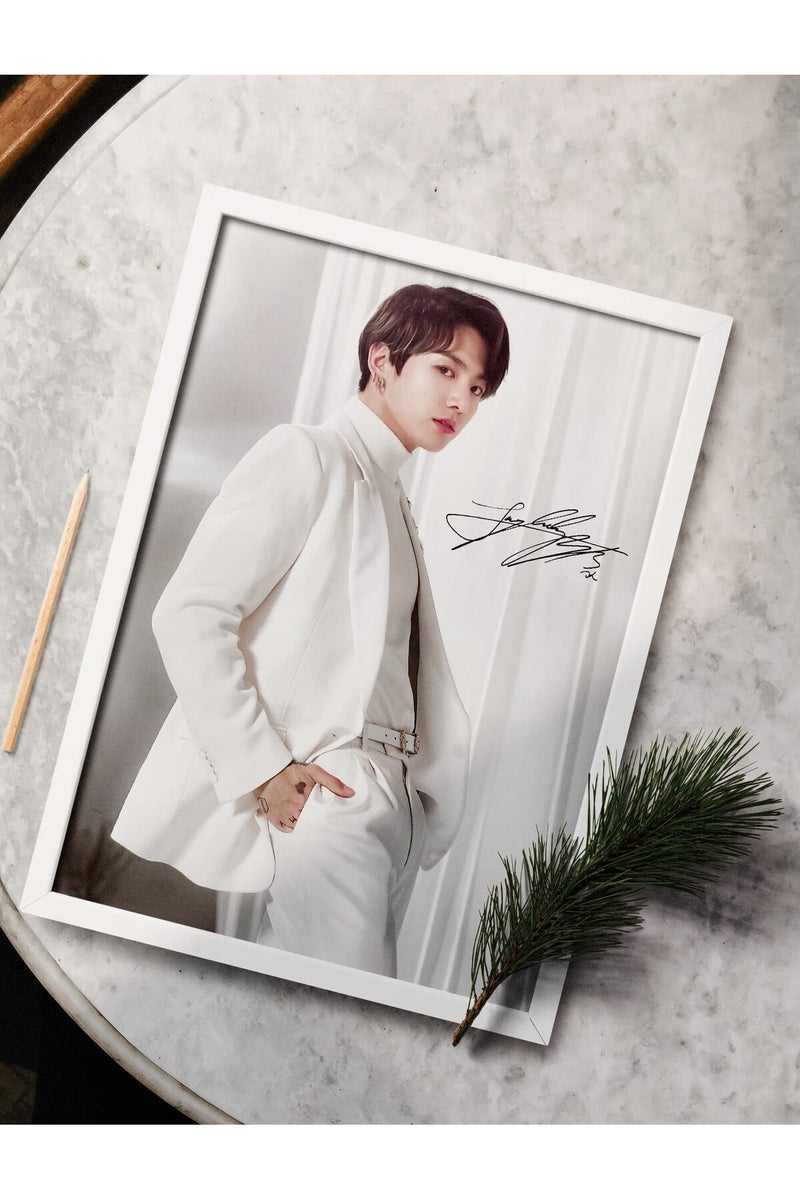 SINCE 7 STORE BTS Jungkook Framed Poster - Image 1