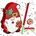Ipalmay Christmas Pinata Cute Red Xmas Elf Pinata with Blindfold and Bat for Christmas Boys Girls Birthday Baby Shower Cinco De Mayo Mexican Fiesta Events Holiday Celebration Party Favors - Image 2
