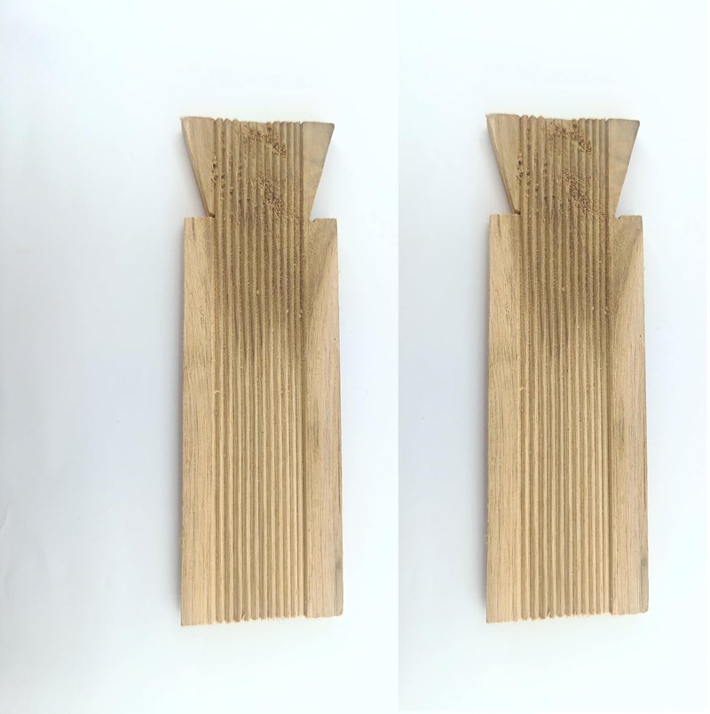 advancedestore Gavvala Chekka // Gavvalu Sweet Maker Wooden Board/Gavvala Peeta Chekka(Pack of 2) - Image 1