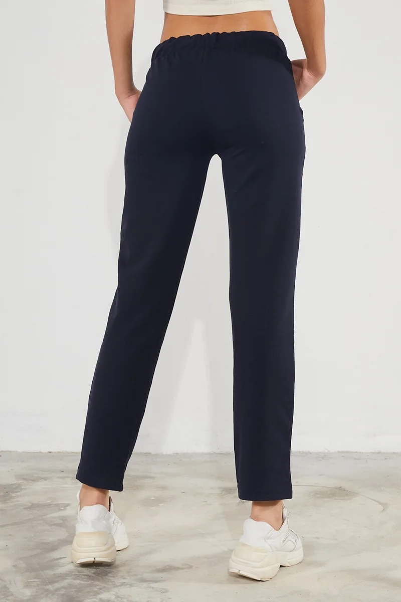 Twenty3 Women Combed Cotton Straight Leg Sweatpants