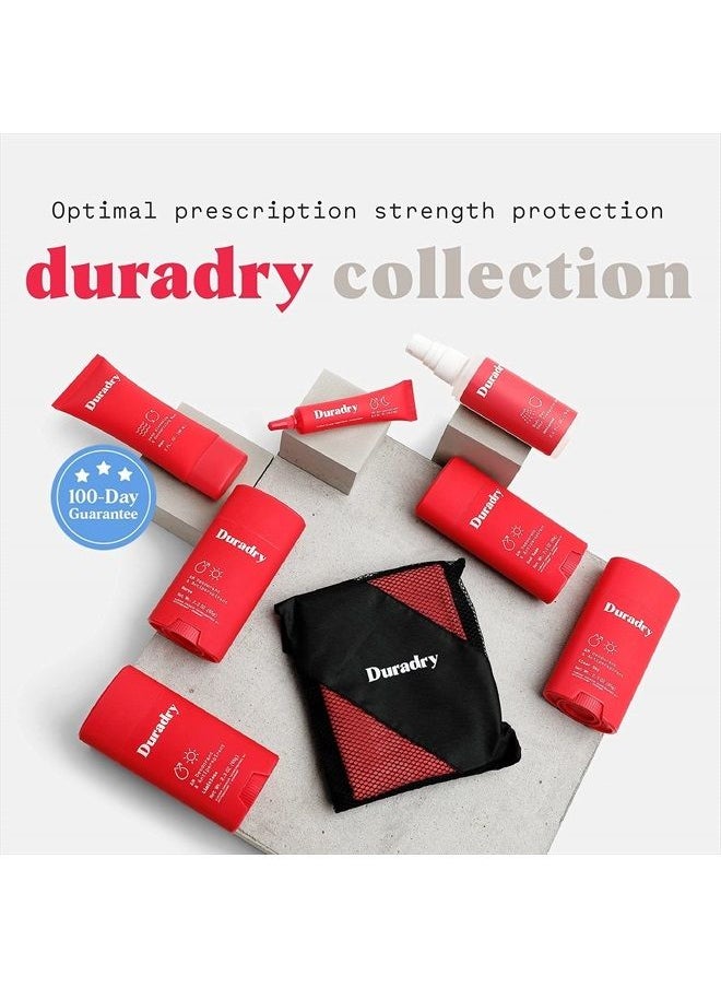 duradry - AM Deodorant & Antiperspirant - Prescription Strength Deodorant for Hyperhidrosis, Antiperspirant for Women & Men, Armpit Sweat Protection, Silicone-free - Limitless, 2.3 Oz (Pack of 3) - Image 1
