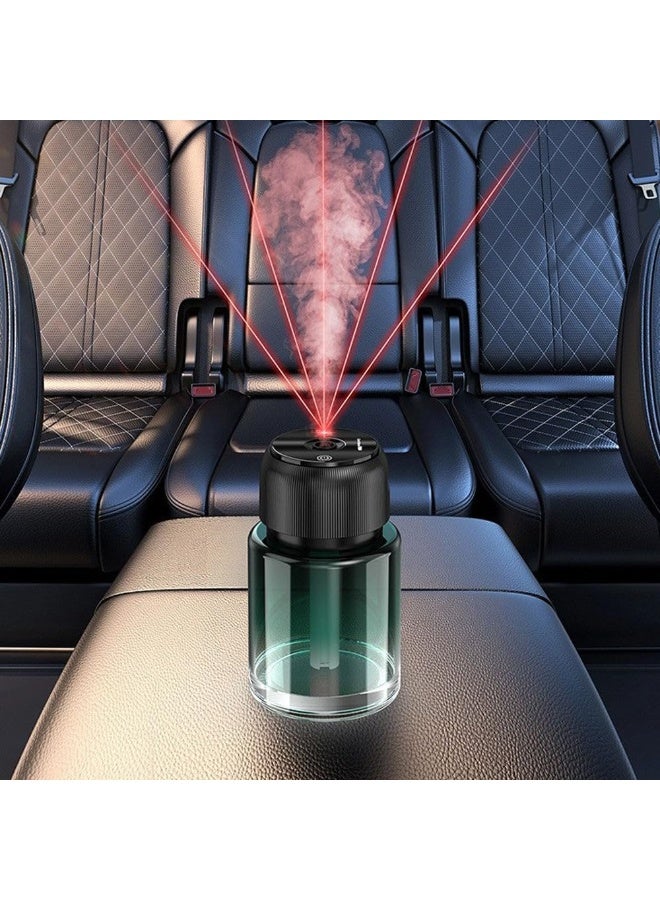 MUDISO Intelligent Car Diffuser Air Freshener – Rechargeable Waterless Aroma Diffuser with Starry Ambient Light, Smart 360° Nano Atomization & Long-Lasting Fragrance – Portable Essential Oil Diffuser - Image 3