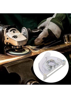 Sorandy Cutting Dust Cover Grinding Shroud Dust Collection Attachment For 100 125 150Mm Angle Grinder 4 To 5In And 115 125Mm Saw Disc For Dry Hanging Marble Floor Concrete Cutting  - Image 4