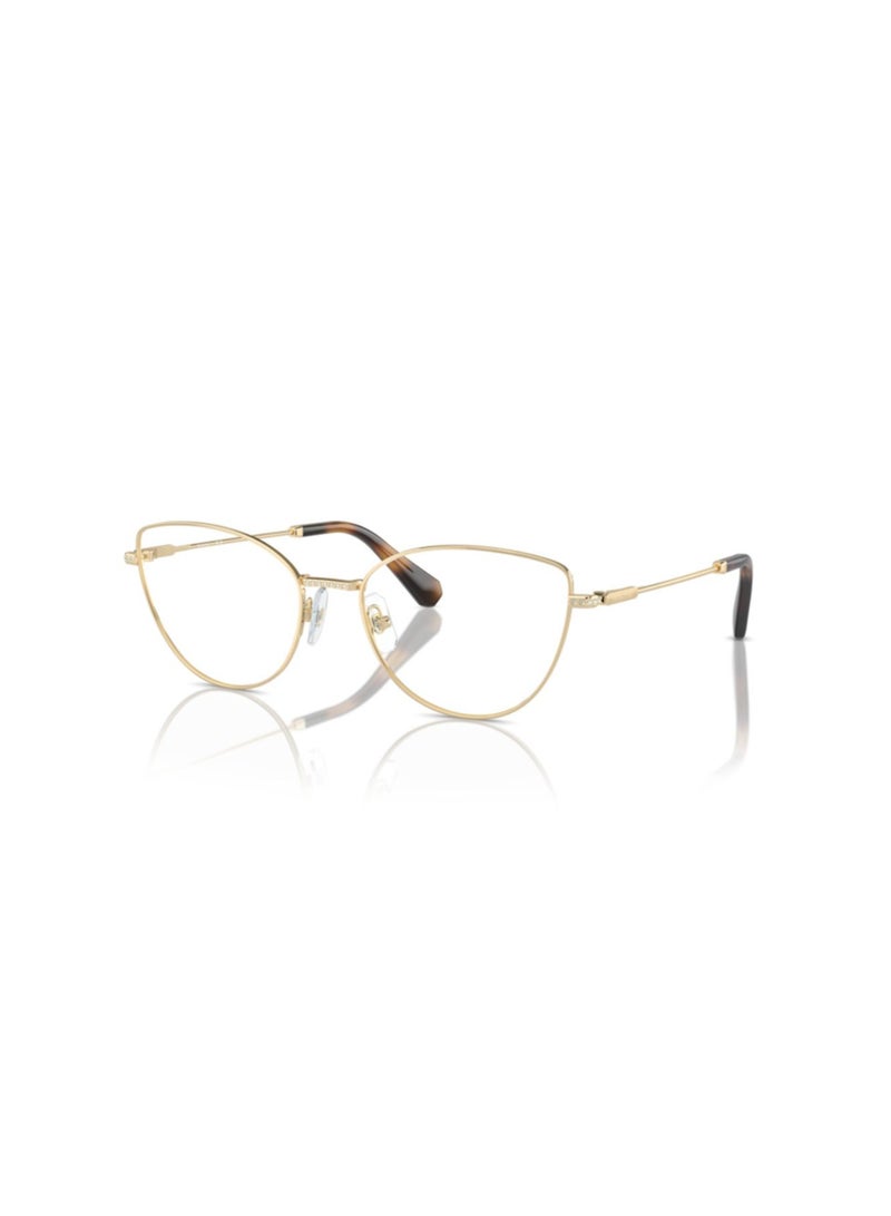 SWAROVSKI Swarovski Woman Cat Eye  Eyeglasses- Sk 1012 - Lense Size:54Mm - Pale Gold - Image 1