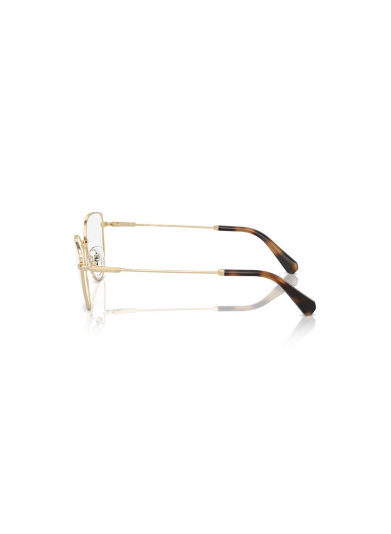 SWAROVSKI Swarovski Woman Cat Eye  Eyeglasses- Sk 1012 - Lense Size:54Mm - Pale Gold - Image 2