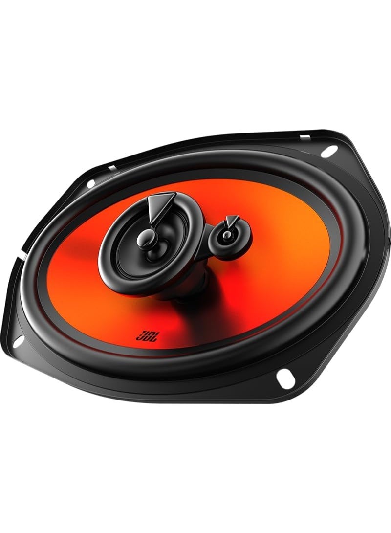 جي بي إل سماعات سيارة JBL Stage1 962M مقاس 6×9 إنش ثلاثية الاتجاه – قدرة 560 واط كحد أقصى، 70 واط RMS، ووفر Plus One™، تويتر قبة متوازنة، صوت قوي ونقي - Image 4