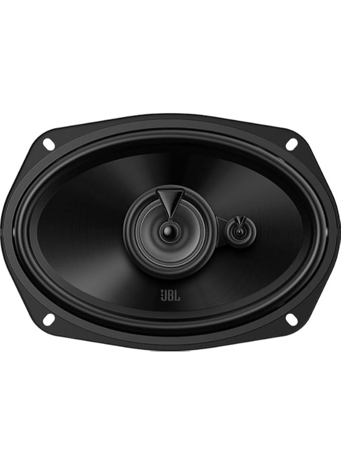 JBL Stage2 GEN2 965M 3-Way Oval Car Speaker 152 x 229 mm (6 x 9 Inches): Harman Kardon Car HiFi with 70 W RMS and 560 W Max Oval Car Boxes with Grid - Pair - Image 2