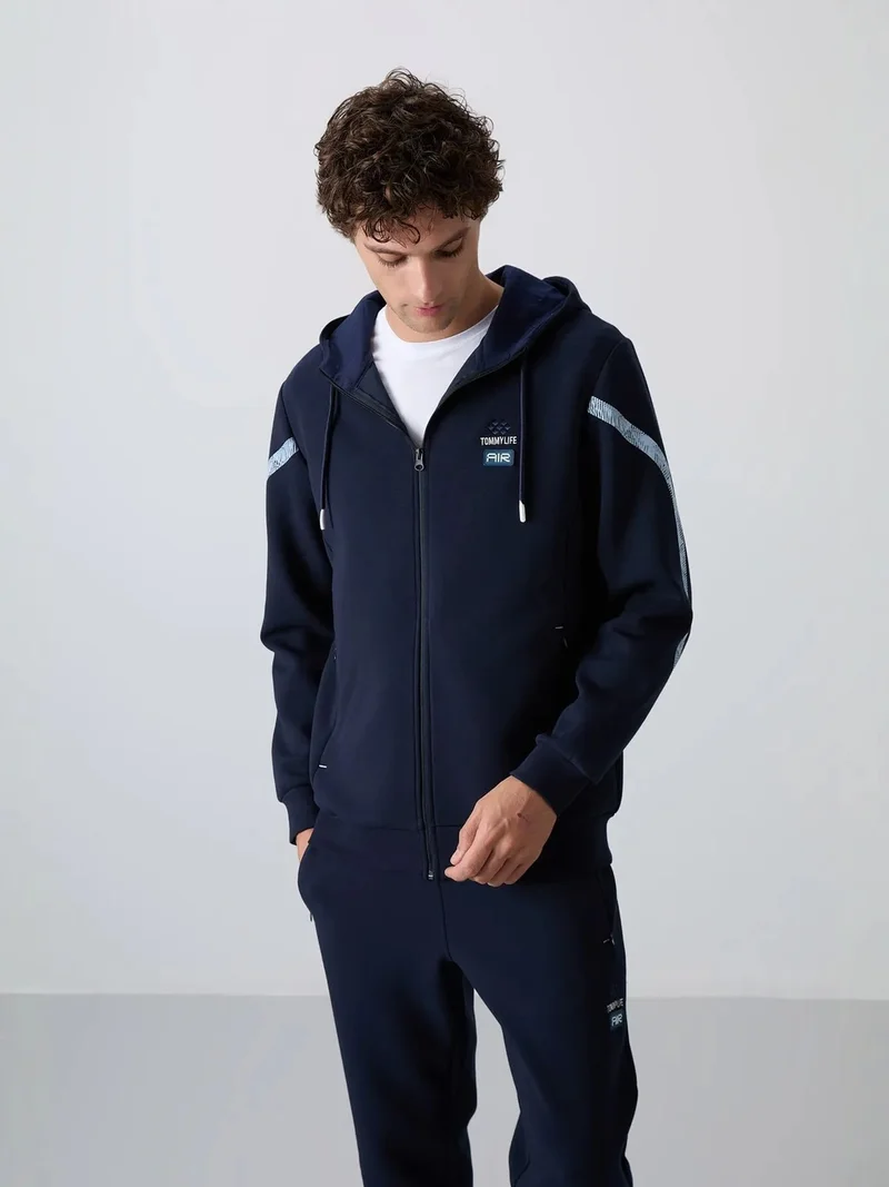 تومي لايف TOMMY Men's Hooded Sweatshirt And Pants Set