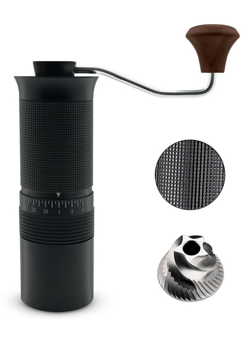 Professional Manual Coffee Grinder Black With Handle Suitable For Espresso Preparation external adjustments - pzsku/Z69F8BDFAD97485187891Z/45/_/1704617564/e4469735-3826-4eb0-8f65-f5bf3d7dfe12