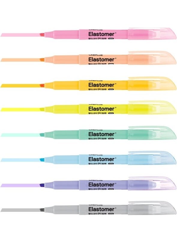 Elastomer Highlighter Pen Pastel Colors 8 Pack - pzsku/Z69F8E5BEE117EBF6BDF1Z/45/_/1725723823/0d18f332-7b2b-4b15-bad8-91d8f9caca4b