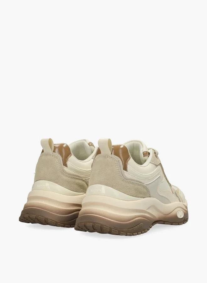 Mexx BROWN Women Palma Ora Lace-Up Sneakers for Women | Best Price UAE