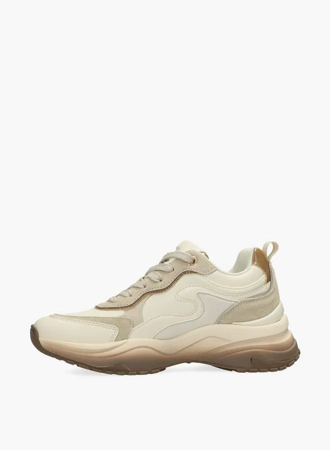 Mexx BROWN Women Palma Ora Lace-Up Sneakers for Women | Best Price UAE