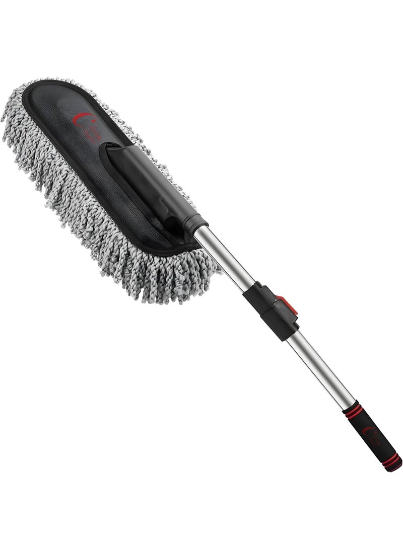 منفضة غبار ناعمة من الألياف الدقيقة لتنظيف نافذة السيارة،- موب للسيارة - ممسحة عربية - Image 1