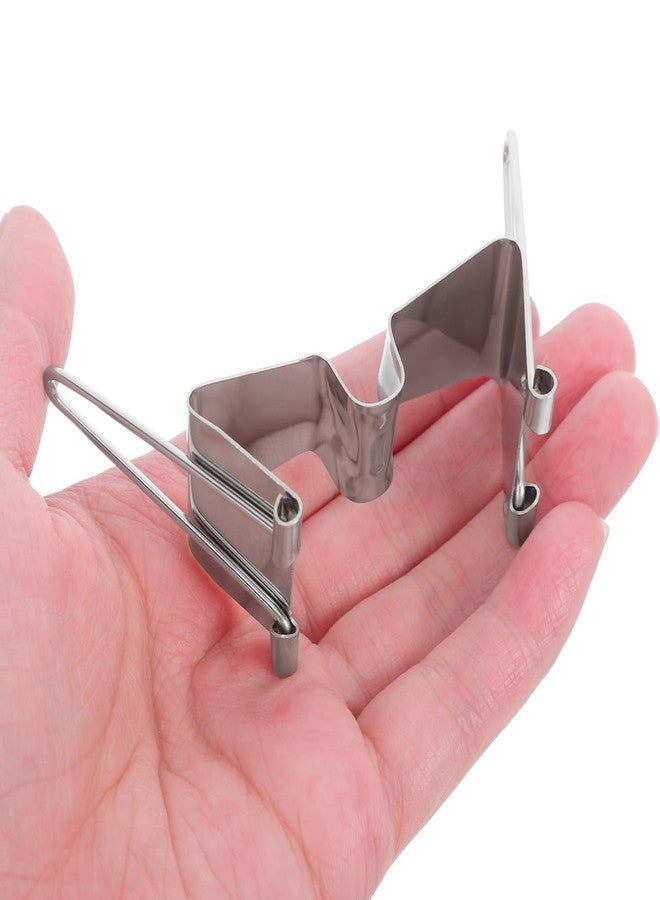 ULDIGI Oil Canvas Clips 5-Pack Stainless Steel Wet Canvas Holder Frame Clamps Ergonomic Painting Separation Clips for Art Protection and Carrying - Image 5