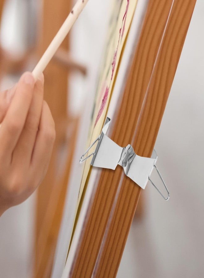 ULDIGI Oil Canvas Clips 5-Pack Stainless Steel Wet Canvas Holder Frame Clamps Ergonomic Painting Separation Clips for Art Protection and Carrying - Image 2