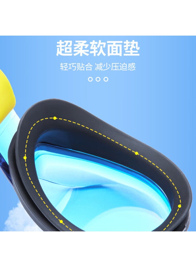 View Children's Swimming Goggles For Ages 6-12, High-definition Waterproof 10x Anti-fog Gl With Coating, Professional V760jasam For Boys And Girls - Image 3