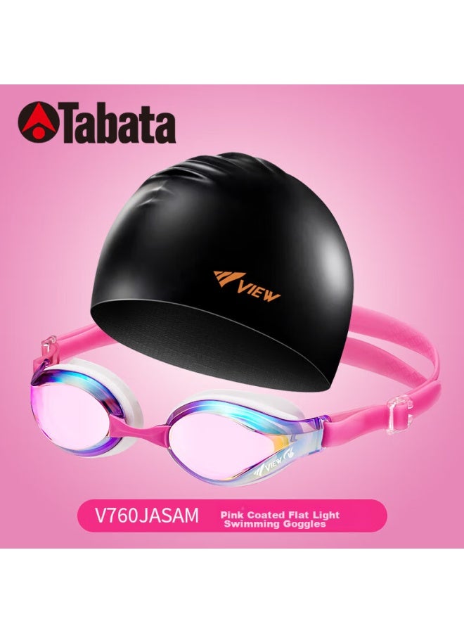 View Children's Swimming Goggles For Ages 6-12, High-definition Waterproof 10x Anti-fog Gl With Coating, Professional V760jasam For Boys And Girls - Image 1