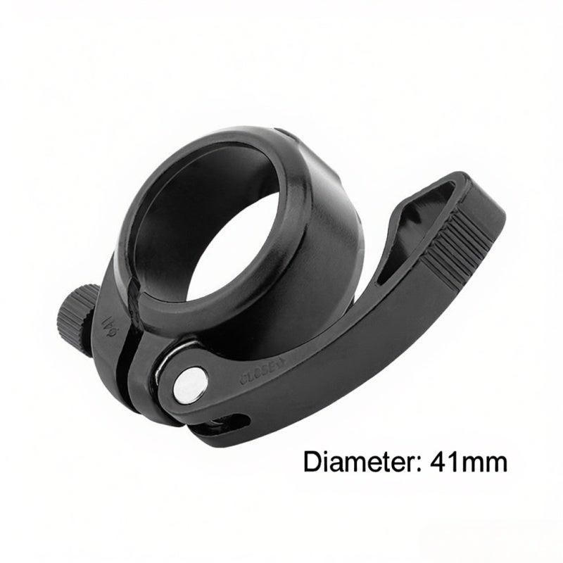 Litepro Bicycle Clamp 33.9mm Aluminum Alloy Seat Tube - Lengthen Arm Design Easy Installation for Cycling Comfort Red - Image 2