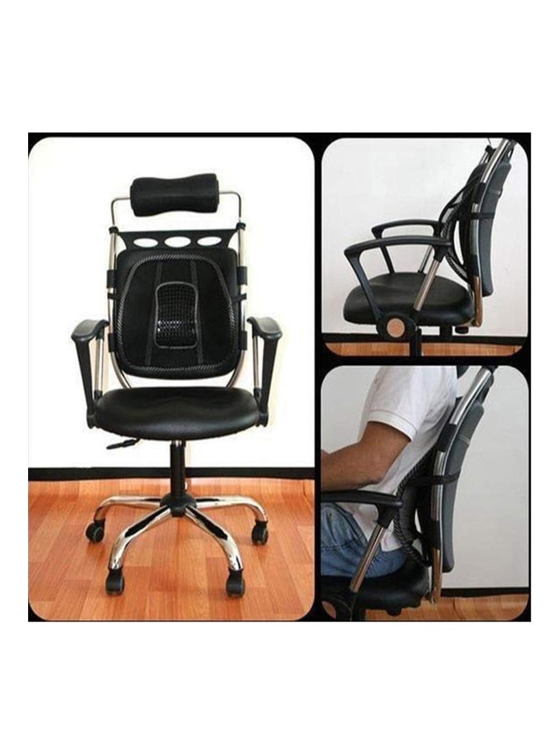 Generic Lumbar Support Car Cushion - Back Support for Car, office, Home, for health life  - Image 5