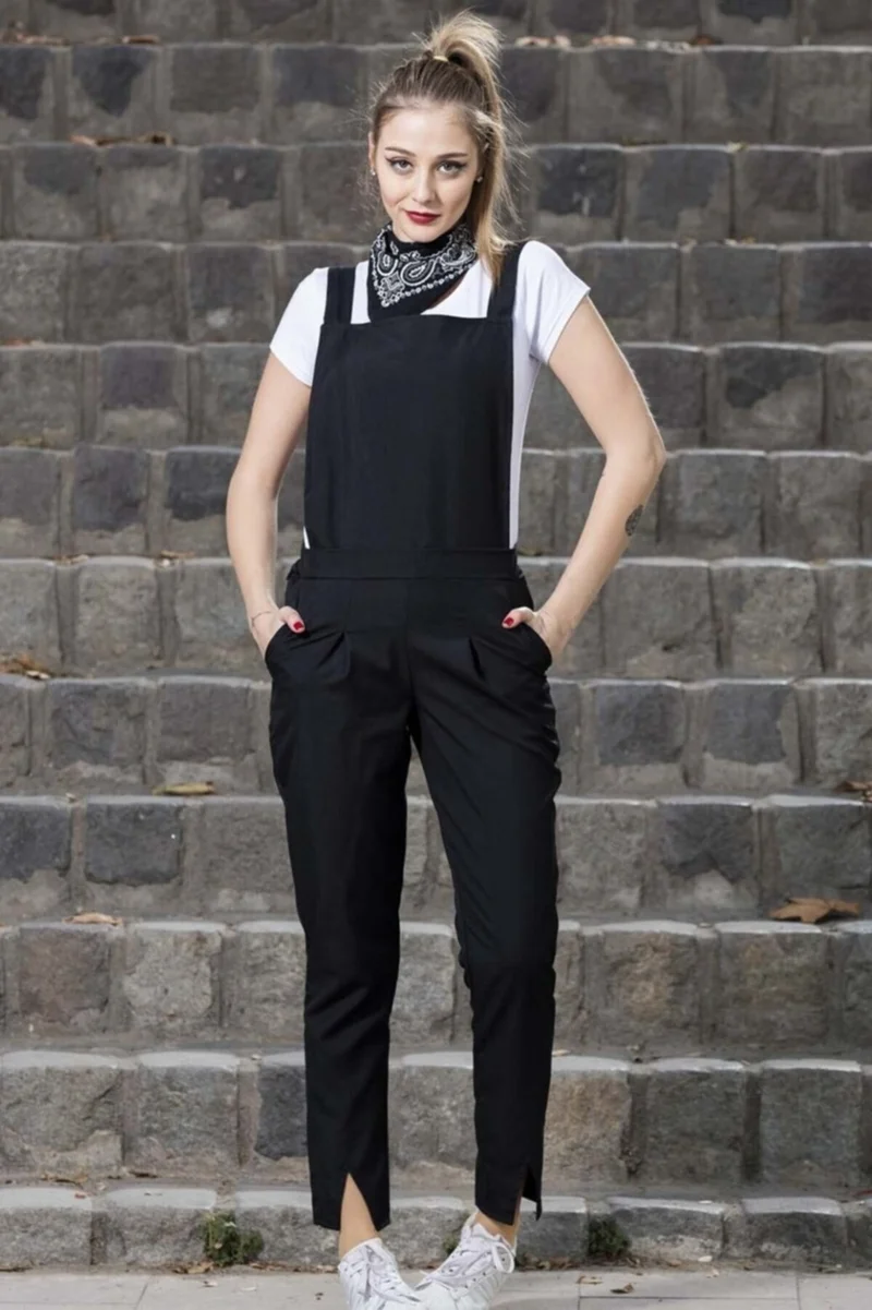 Barbora Summer Daily Slopet Women's Jumpsuit 102BLACK4