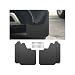 FALVFUN Car Mud Flaps Splash Guards 4PCS Bendable Flexible Vehicle Front Rear Mudflaps Protection with Screws Automotive Exterior Flares Accessories Universal for SUV Sedan Truck Black - Image 2