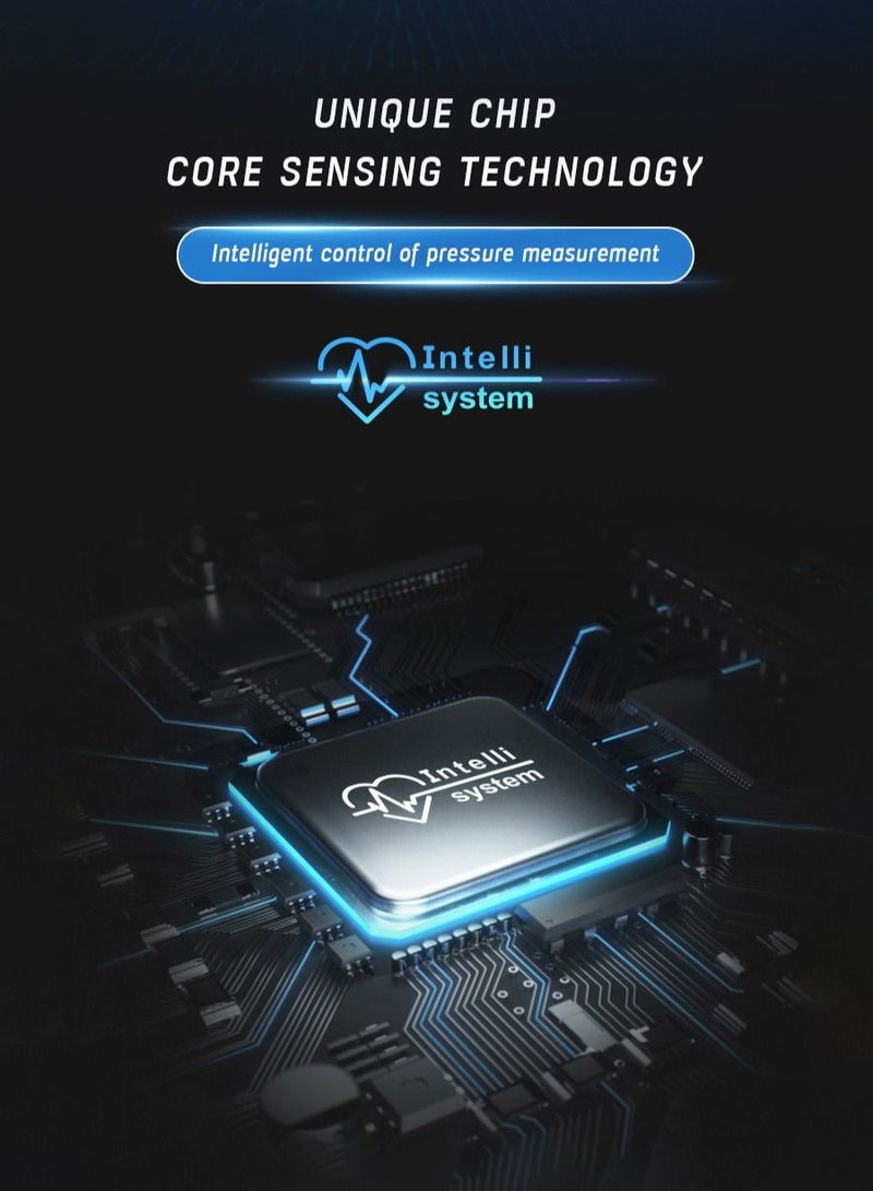 Blood Pressure Monitor Digital Wrist Blood Pressure Machine Adjustable Cuff Bp Detector 2x99 Readings Memory Large Display Voice with Carrying Case Automatic Blood Pressure Wrist Detector Watch,blood pressure meter digital,bp monitor - Image 5