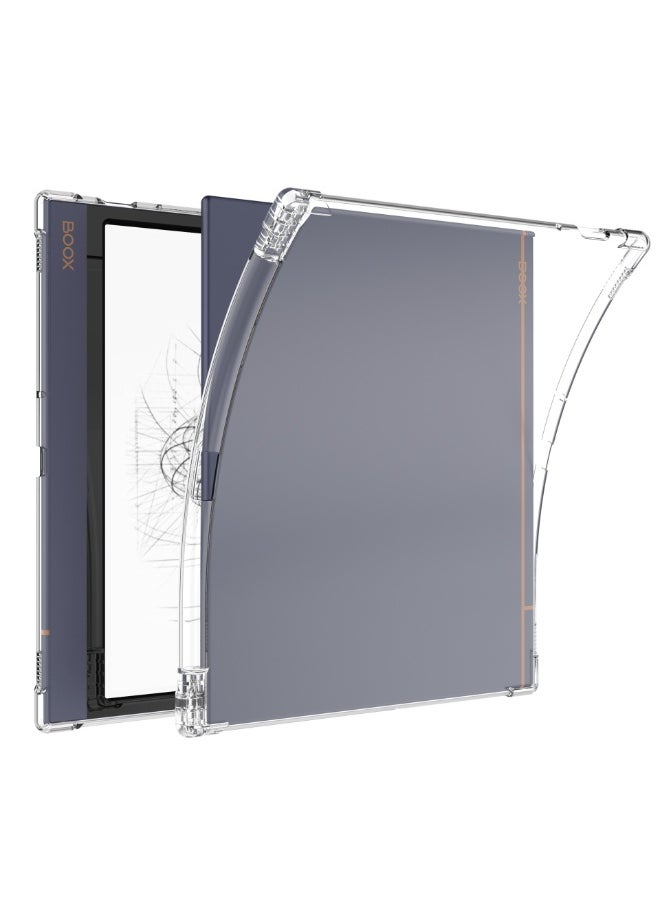 General - Compatible with Onyx Boox Note Air/Air2/Air2 Plus 10.3 inch Case, Anti-Scratch Crystal Clear TPU Rubber Soft Silicone with Pen Holder Protective Case for Boox Note Air/Air2/Air2 Plus - Image 1