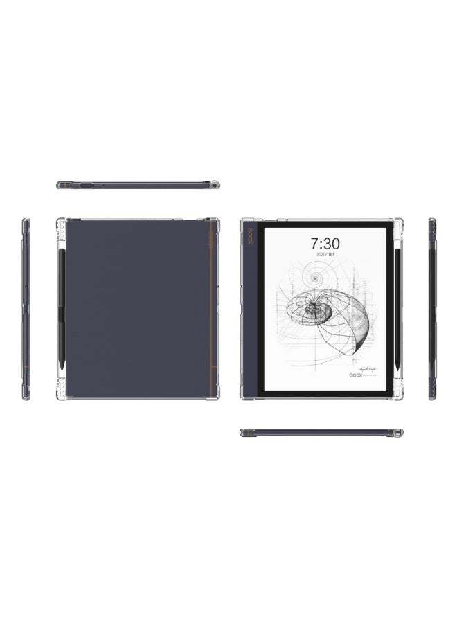 General - Compatible with Onyx Boox Note Air/Air2/Air2 Plus 10.3 inch Case, Anti-Scratch Crystal Clear TPU Rubber Soft Silicone with Pen Holder Protective Case for Boox Note Air/Air2/Air2 Plus - Image 1