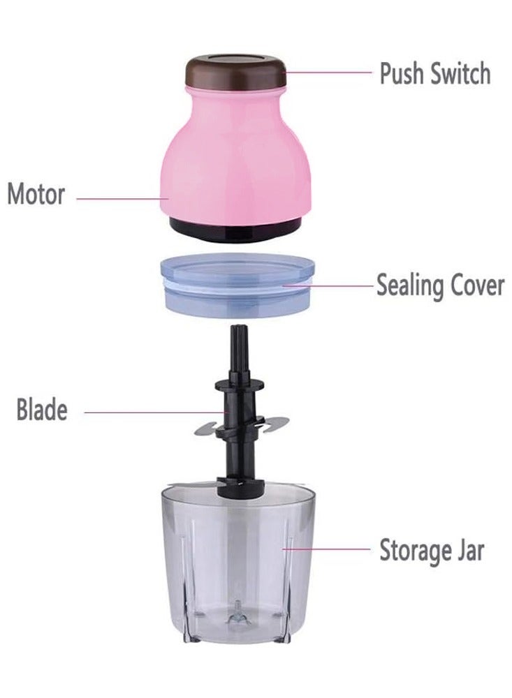 MARGOUN Electric Blender Household Soy Milk Ice Crushing Detachable 2 Layer Blade Meat Grinder EU Plug 220V  - Image 4