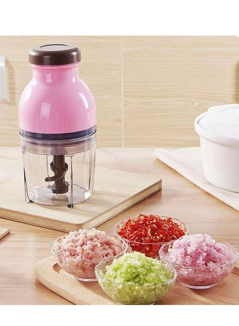MARGOUN Electric Blender Household Soy Milk Ice Crushing Detachable 2 Layer Blade Meat Grinder EU Plug 220V  - Image 2