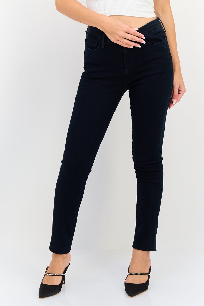 Levi's جينز ليڤيس × ريدلوب للنساء 311 بقصة ضيقة من الدنيم القابل للتمدد، Navy - Image 1