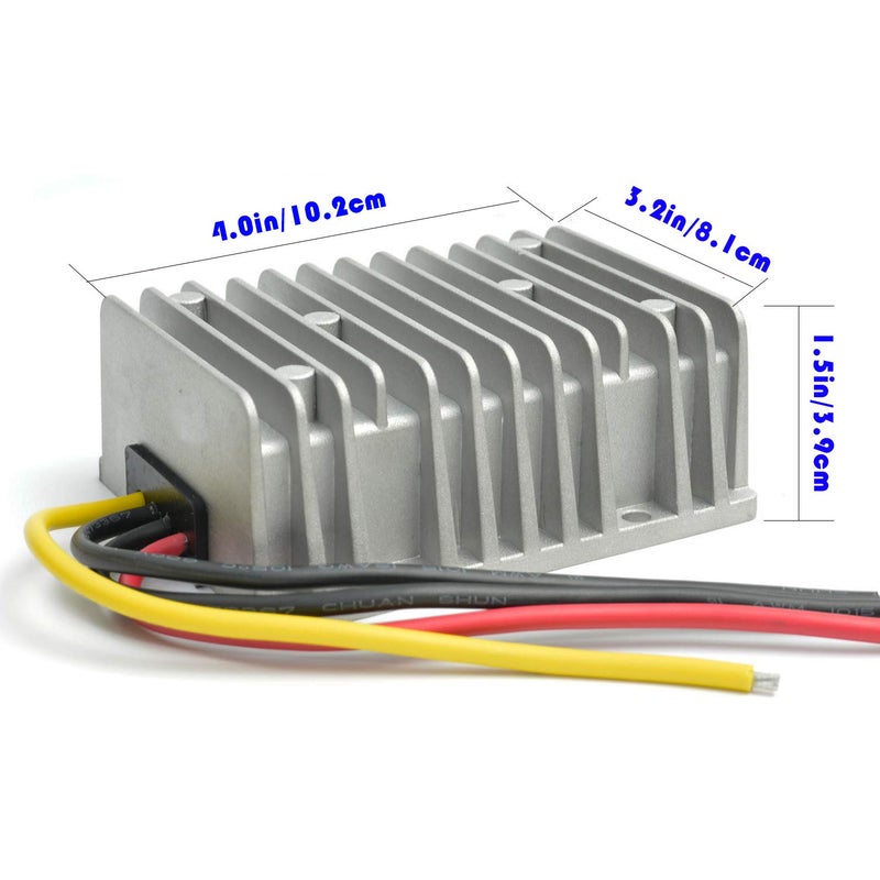 MGGi Waterproof DC/DC Converter 12V Step Up to 24V, Boost Converter 20A 480W Voltage Regulator, Power Adapter Voltage Booster,Power Supply Module Boost Transformer for Car Truck Vehicle Boat - Image 3