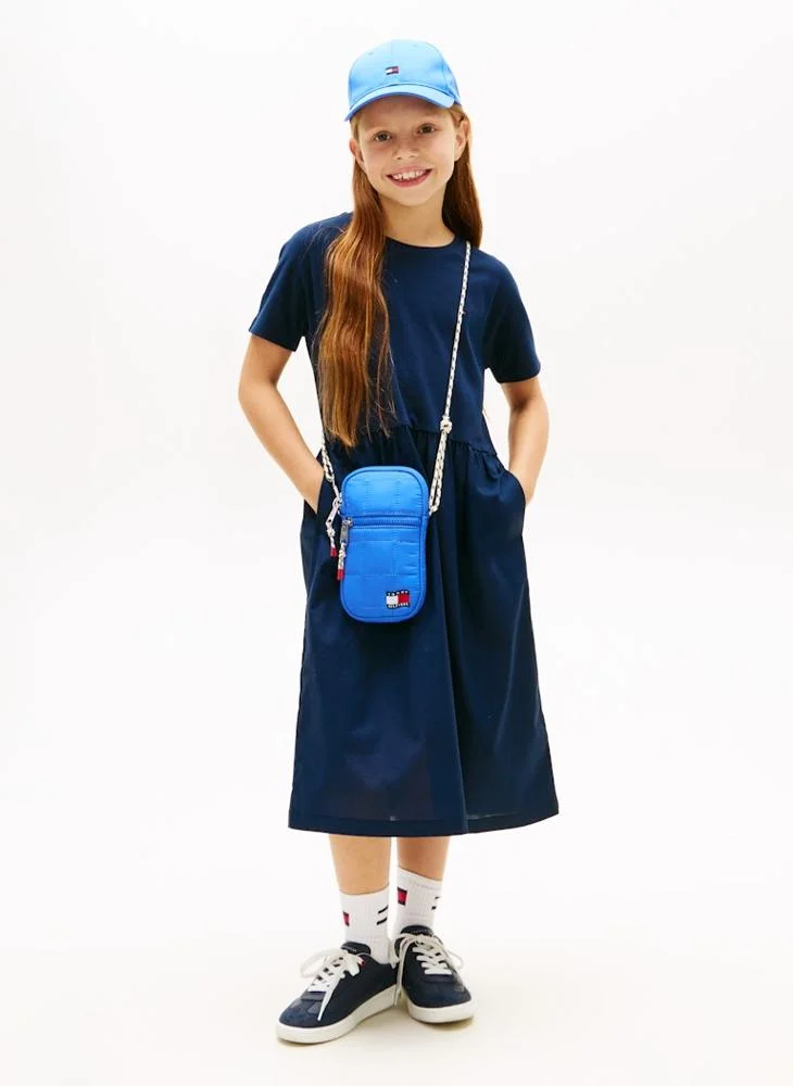 TOMMY HILFIGER Kids Mix Media Dress