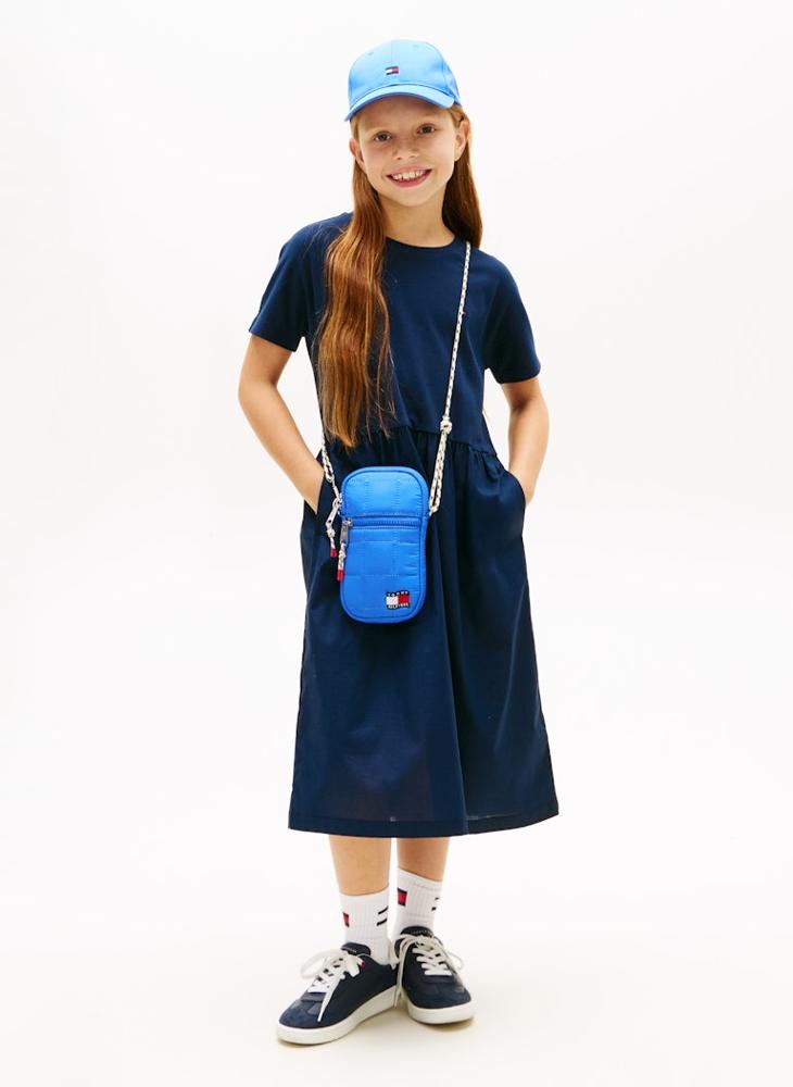 TOMMY HILFIGER Essential Relaxed Fit And Flare Dress - Image 1