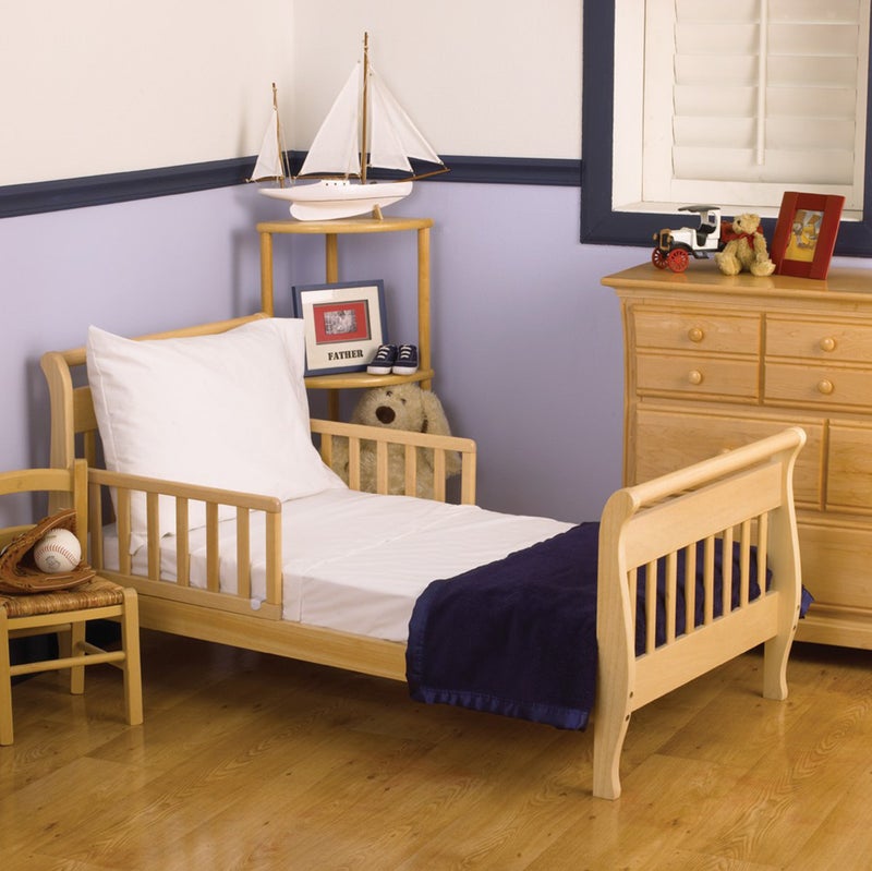 Nojo 3 Piece Toddler Sheet Set White - Image 1