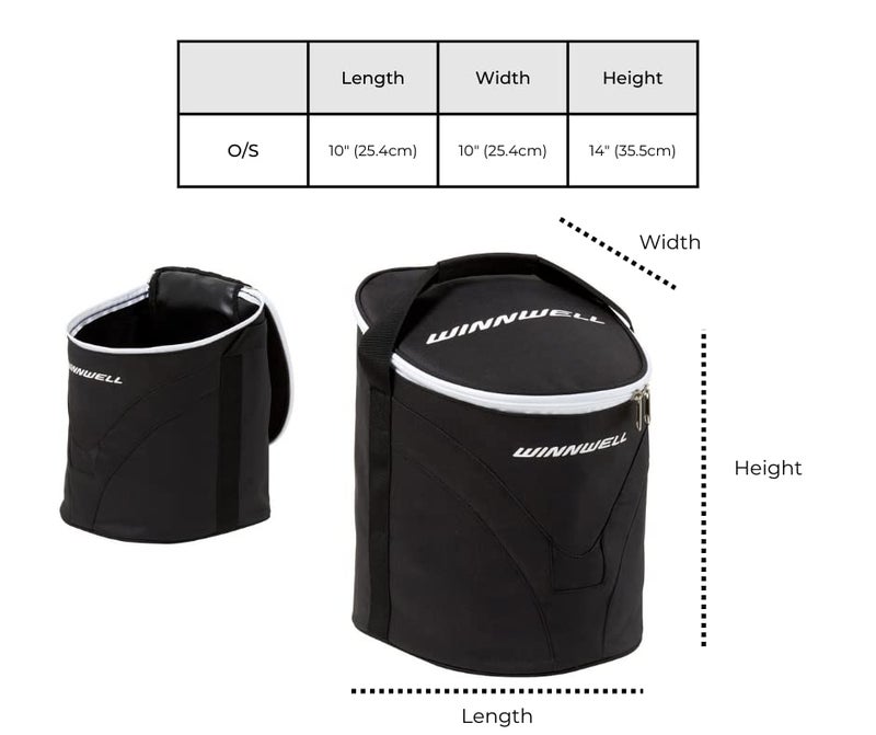 Winnwell Basic Hockey Puck Bag - Sports Equipment Carrying Storage Bag - With 50+ Pucks for Ice & Street Hockey - Image 4
