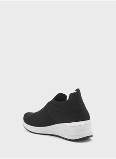 Diamante Detail Fly Knit Slip On  Comfort Shoe - pzsku/Z69FA1D98F6E51E320C9AZ/45/_/1727070323/e12c079d-4fba-4fa9-bde0-7f653c18f1ba