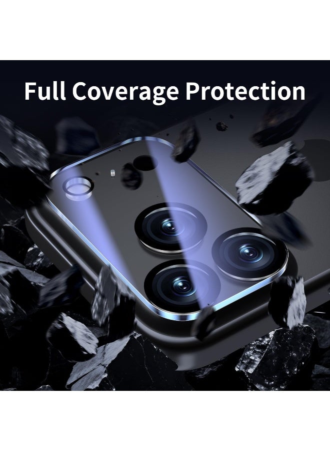 2 Pack Camera Lens Screen Protector for iPhone 17 Pro Max 6.9-Inch 2025, 9H Hardness Transparent HD Protective Tempered Glass Protector Film - Image 2