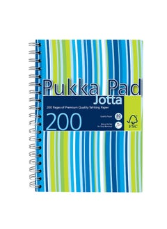 Pukka Pad A5 Size Wirebound Jotta Notebook 200 Pages Assorted Colours  - Image 1