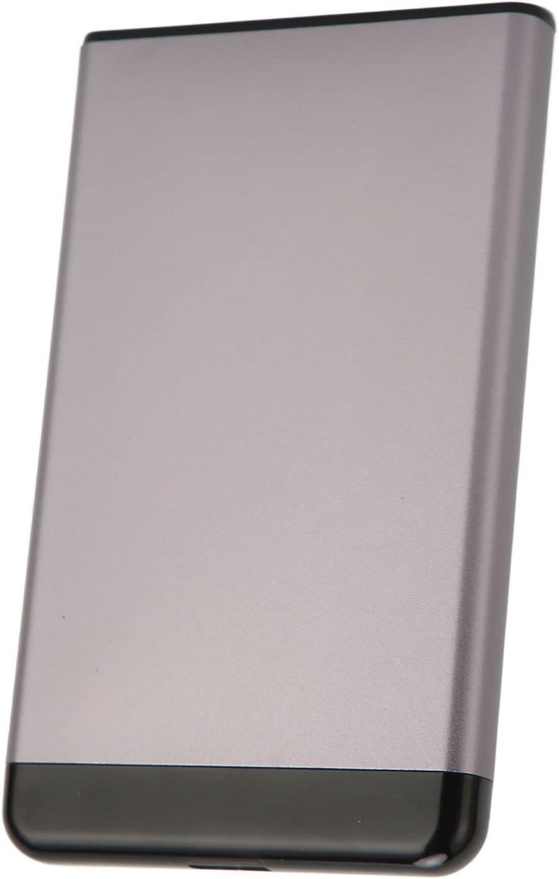 woobles Portable Hard Drive, Ultra Thin External Hard Drive 2.5 Inch for TV (320GB)-320GB Grey - Image 5