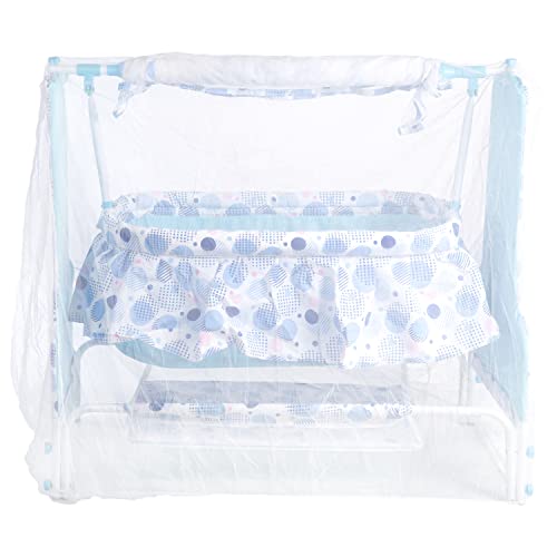 Mee Mee Multipurpose Breathable Mosquito Net | Mosquito Net for Baby Cot, Cradle, Bassinet (Large) - Image 1